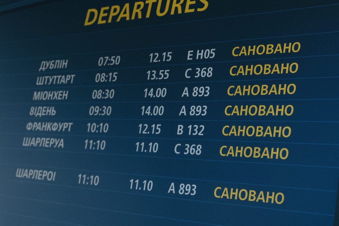 Європейські аеропорти паралізовані через кібератаку Європейські аеропорти паралізовані через кібератаку